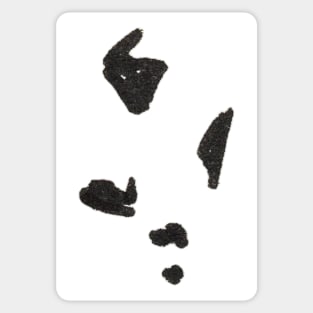 Shadow Shape of Face #24 Sticker